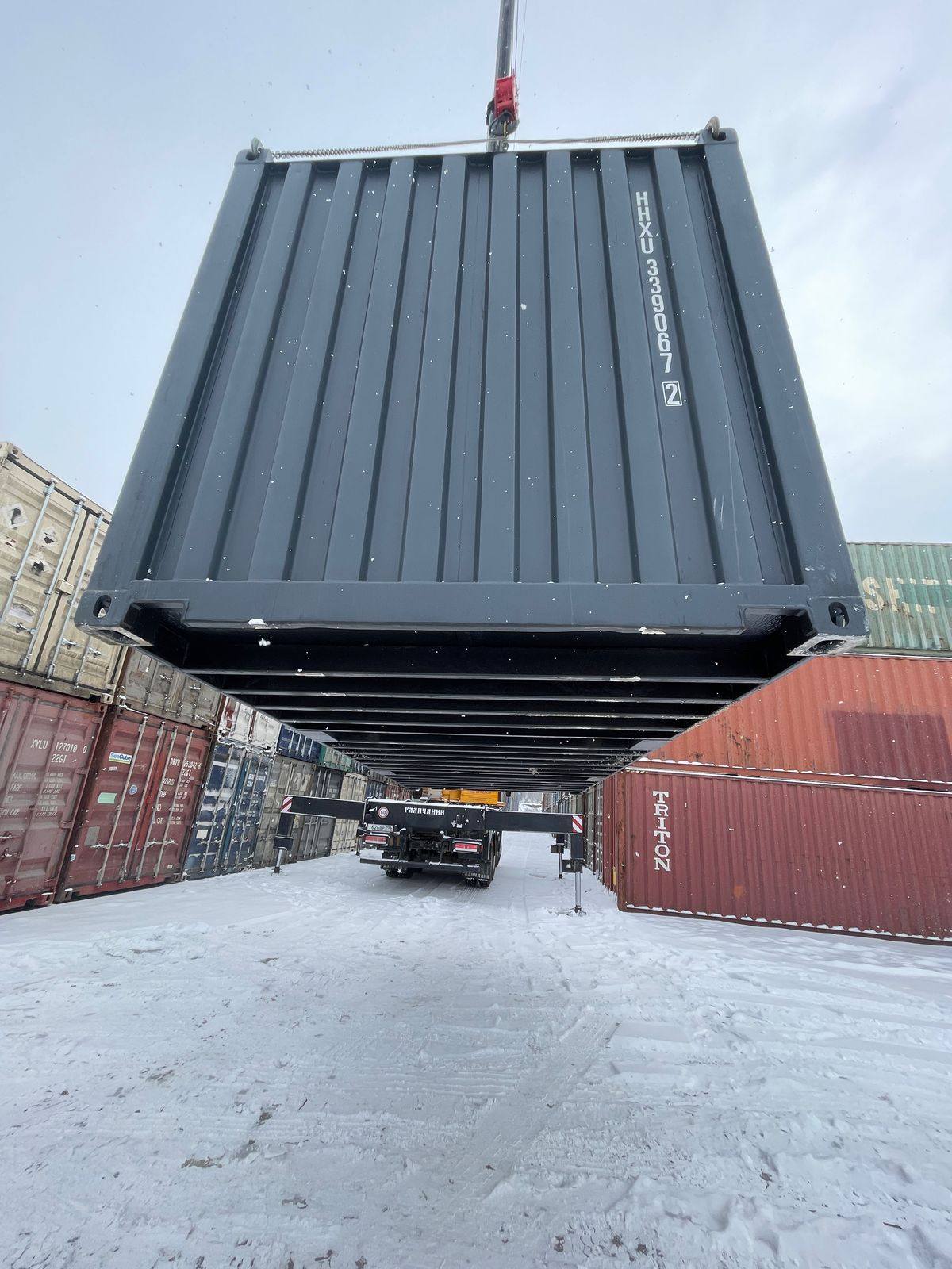 Морской контейнер HHXU3390672